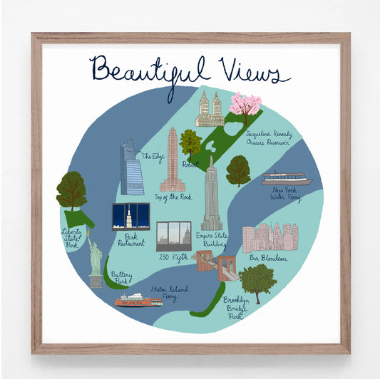 NYC Beautiful Views Print