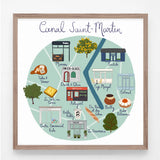 Canal Saint-Martin Paris Print