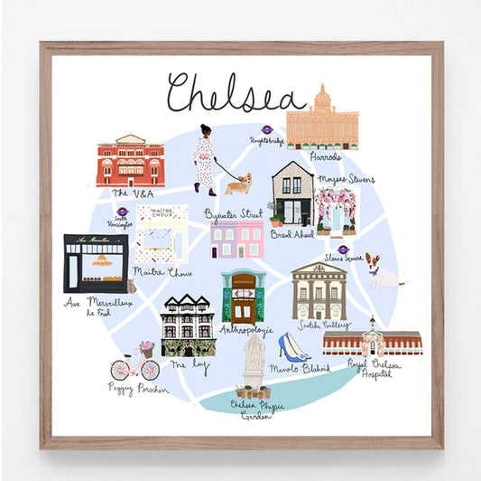 Chelsea London Print