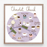 Chocolat Chaud Print
