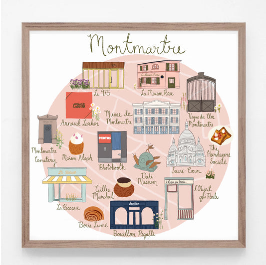 Montmartre Print