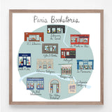 Paris Bookstores Print