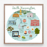 South Kensington Print