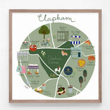 Clapham Print