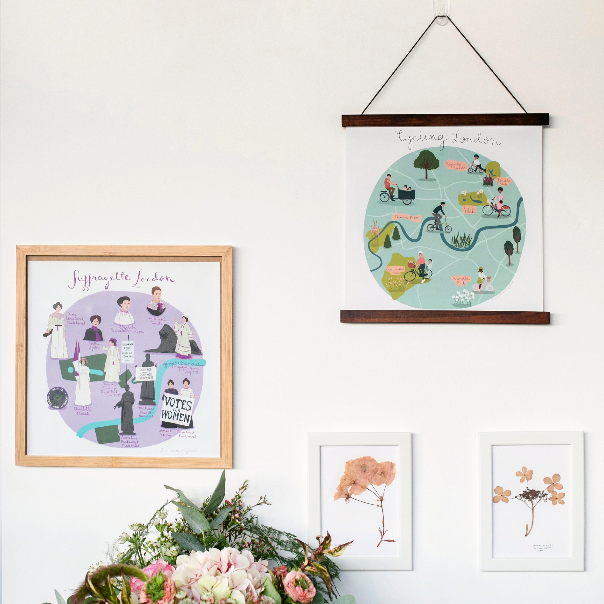 Suffragette London Print