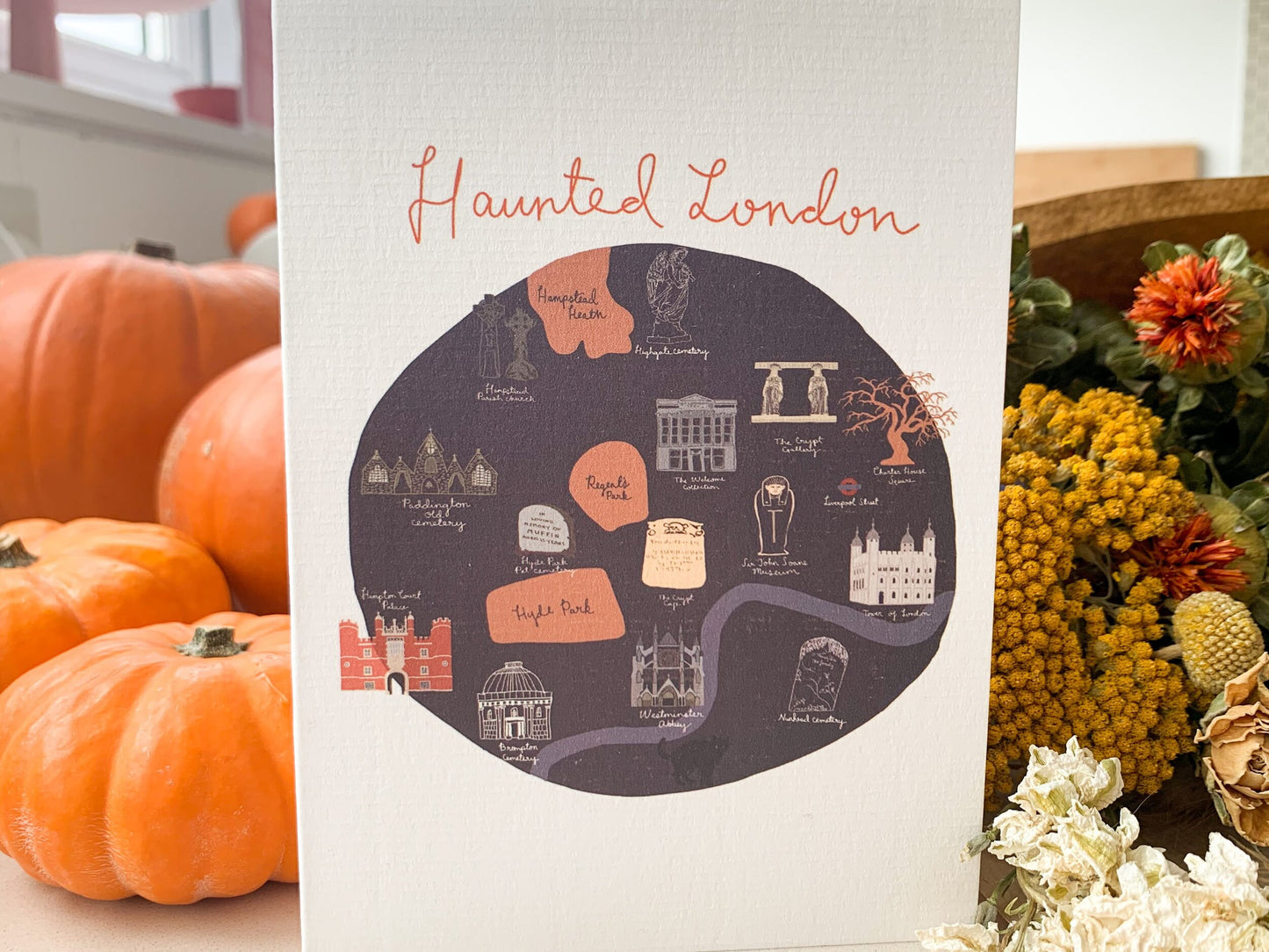 Haunted London Card