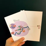 Illustrated London Postcard Pack