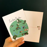 Illustrated London Postcard Pack