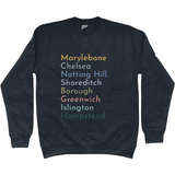 London Neighbourhoods Kids Sweatshirt