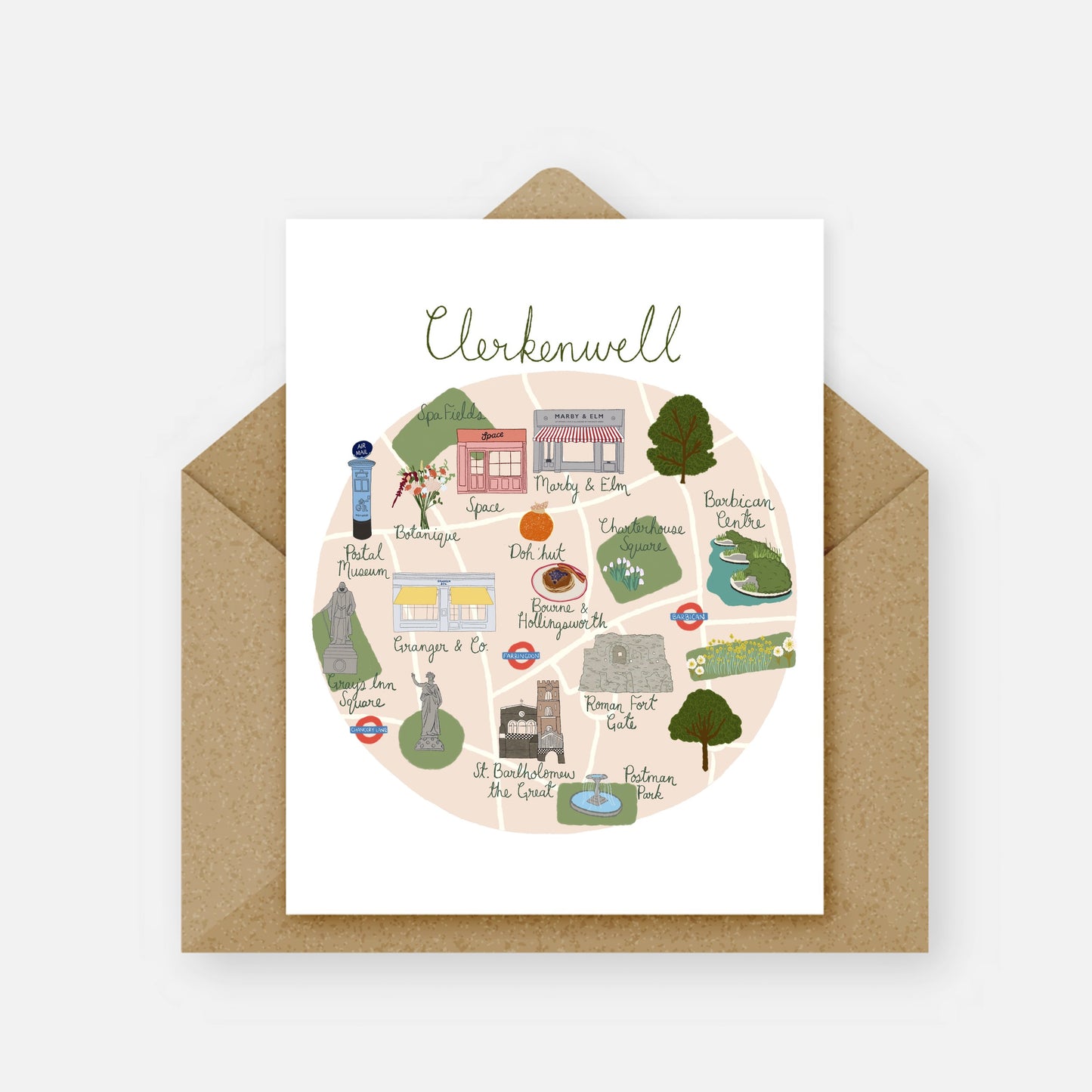 Clerkenwell Greeting Card