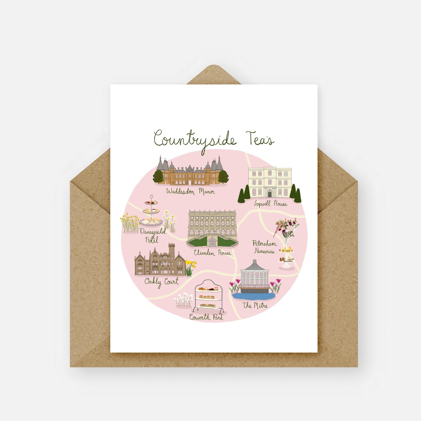 Countryside Tea's Greeting Card
