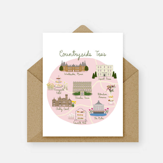Countryside Tea's Greeting Card