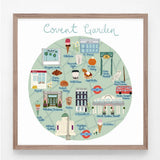 Covent Garden by Day Print