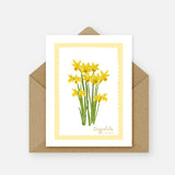 Daffodils Greeting Card
