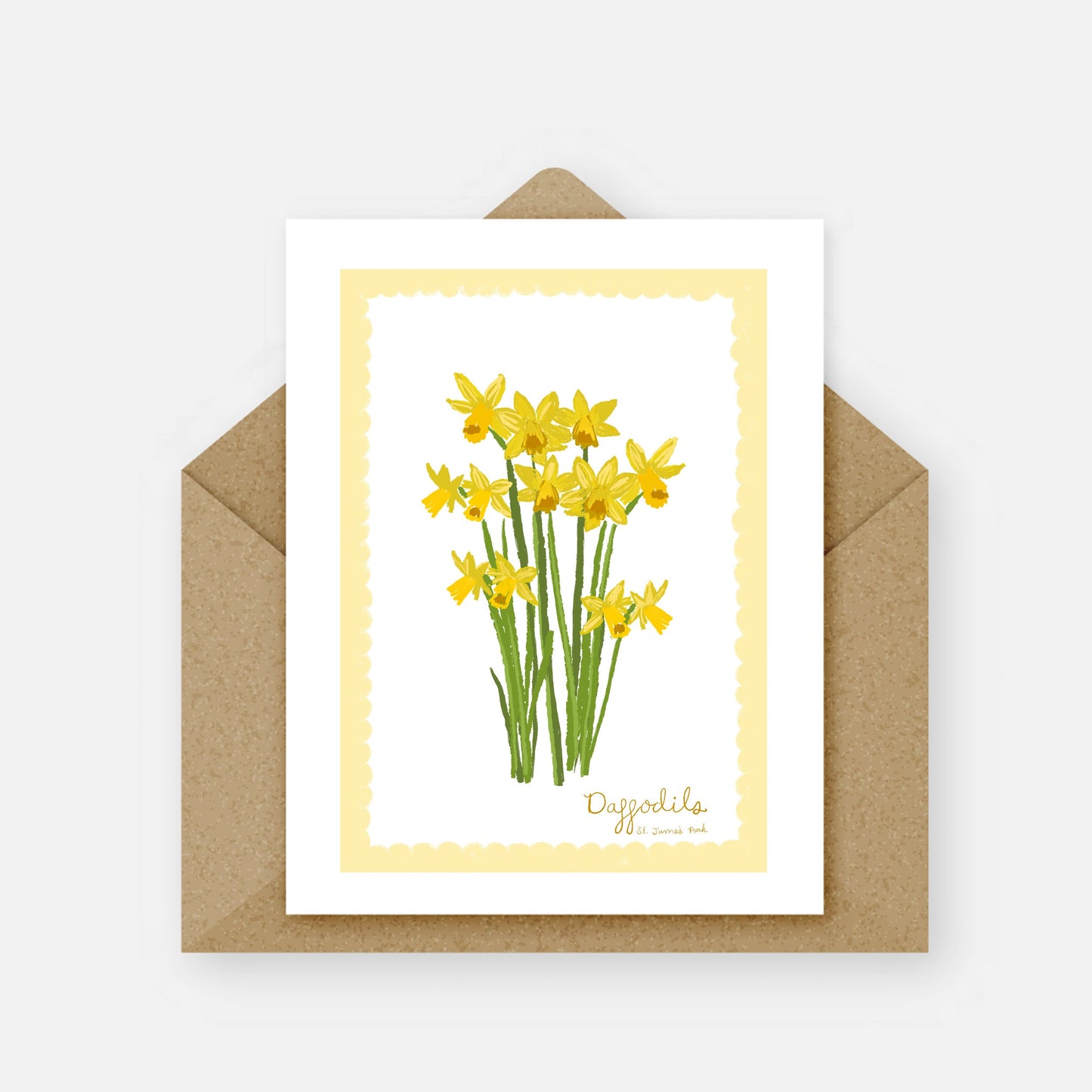 Daffodils Greeting Card