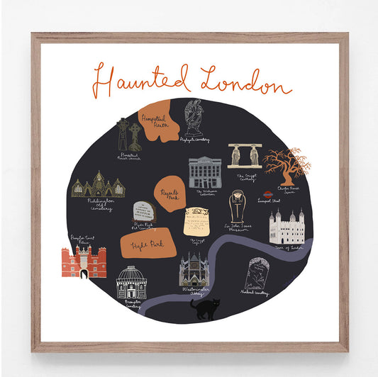 Haunted London Print