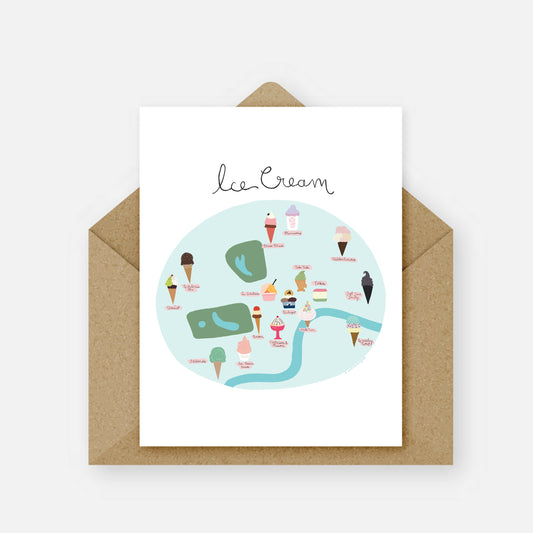 London Ice Cream Card