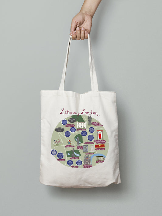 Literary London Tote Bag