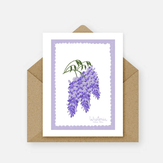 Wisteria of Fulham Palace Greeting Card