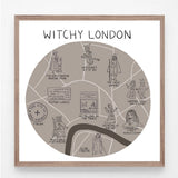 Witchy London Print